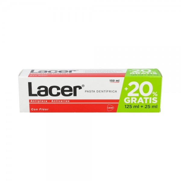 LACER PASTA DENTAL125 + 25 ML
