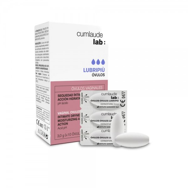 CUMLAUDE LUBRIPIU OVULOS MD 10 OVULOS