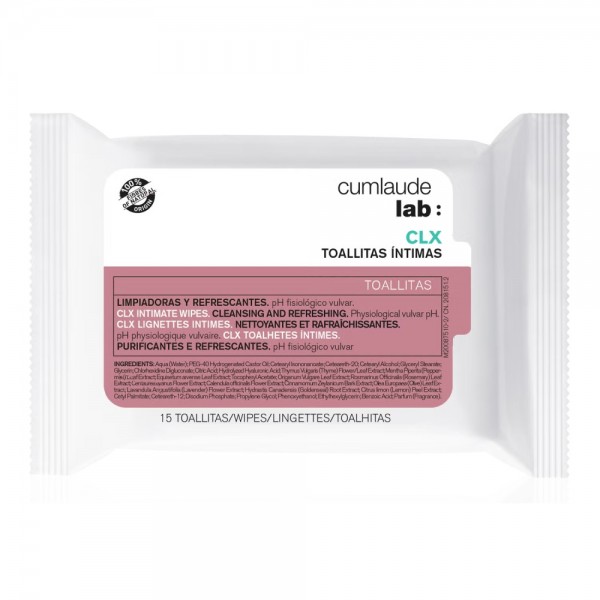 Cumlaude Lab Higiene Íntima CLX Toallitas 15uds