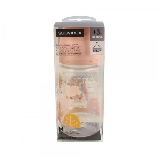 BIBERON SUAVINEX TETINA FISIOLOGICA SILICONA T/U +3M...
