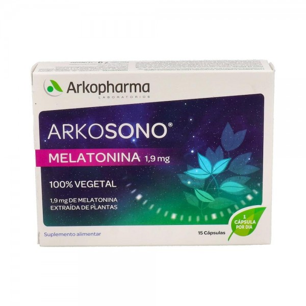 ARKOSUEÑO MELATONINA 100% VEGETAL 15 CAPS