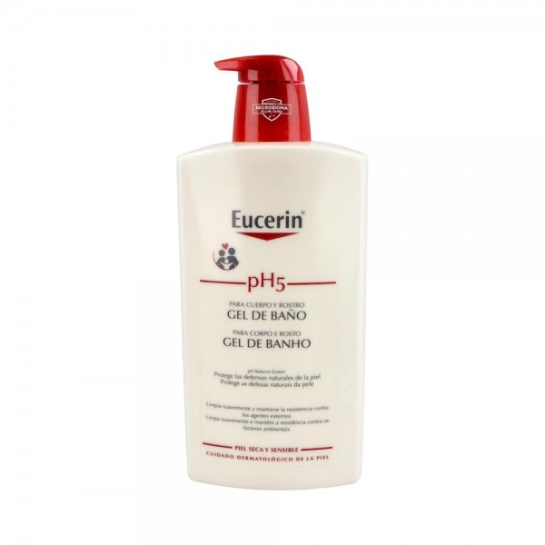 EUCERIN PH5 GEL DE BAÑO CORPORAL 1000ML