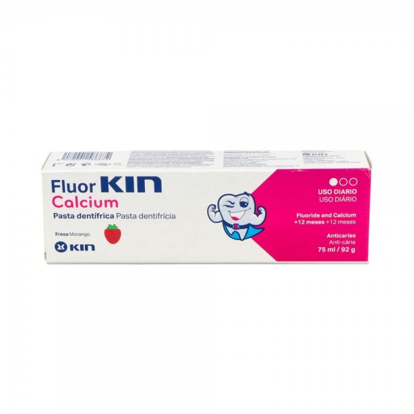 FLUOR KIN CALCIO PASTA DENTAL INFANTIL 2-6 AÑOS...