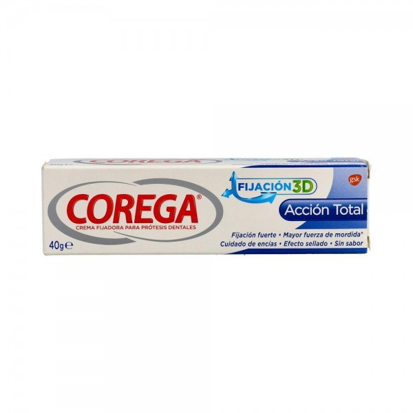 COREGA CREMA ACCION TOTAL 3D 40 G