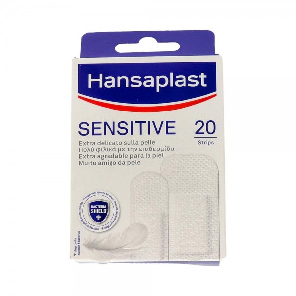 HANSAPLAST SENSITIVE 2 TAMAÑOS 20 APOSITOS