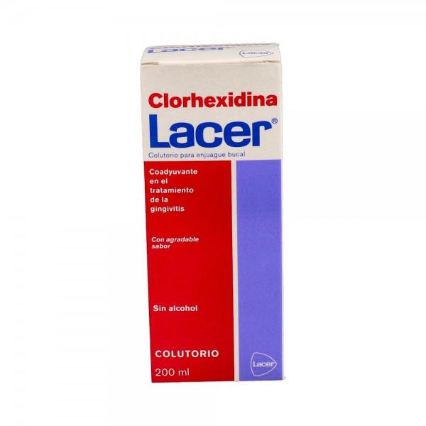 LACER CLORHEXIDINA COLUTORIO 200 ML