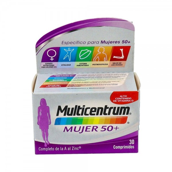 MULTICENTRUM MUJER 50+ 30 COMP