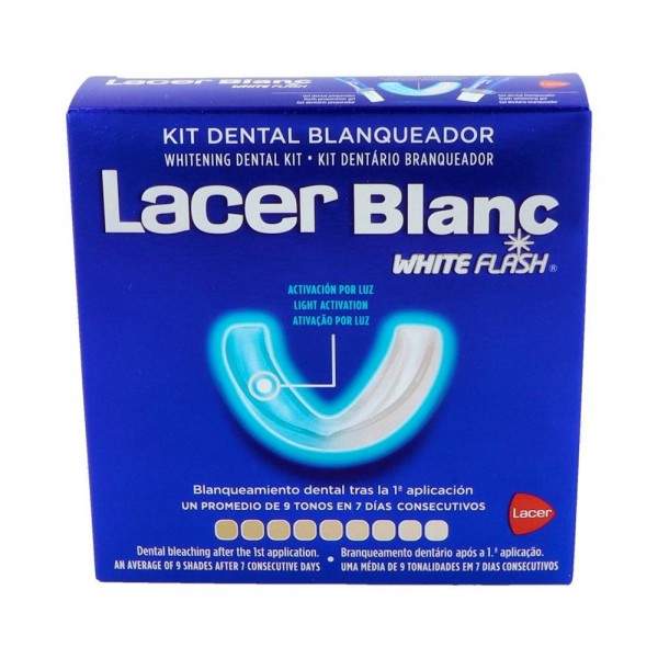 LACERBLANC KIT WHITE FLASH DENTAL BLANQUEADOR