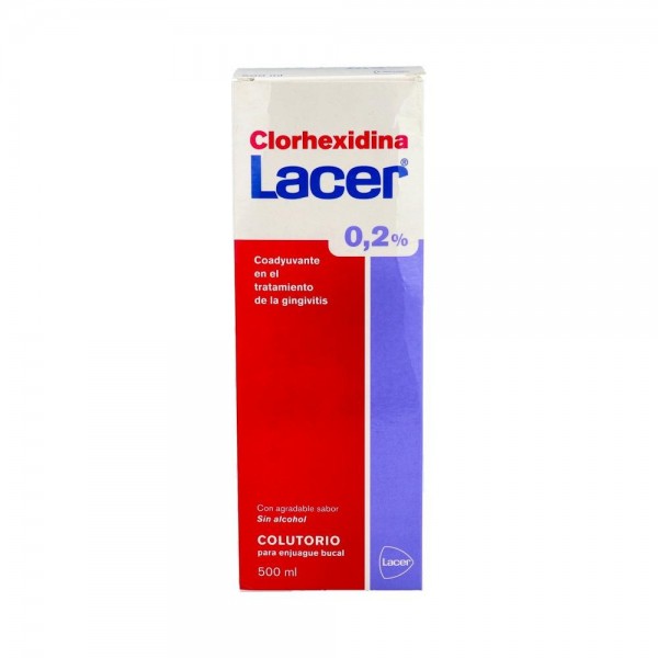 CLORHEXIDINA LACER COLUTORIO 0,2 % 500 ML