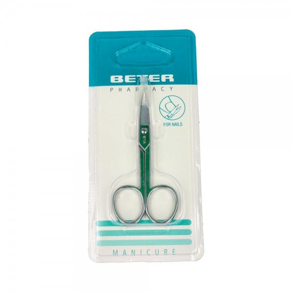 TIJERA BETER UÑAS CURVA INOX 24111